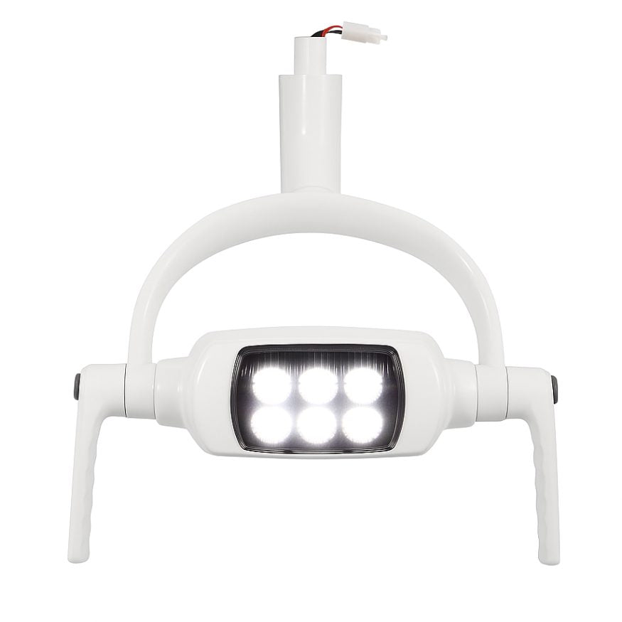 Lampe für Dentalgerät mit Temperatursensorsteuerung