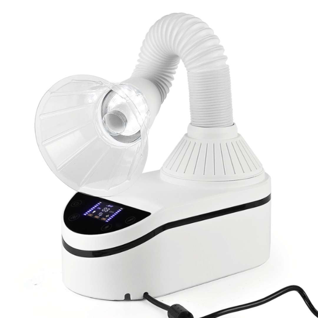 Turbo-Absauger mit 230 W, ultra starker Saugleistung von 35.000 U/min und LED-Licht