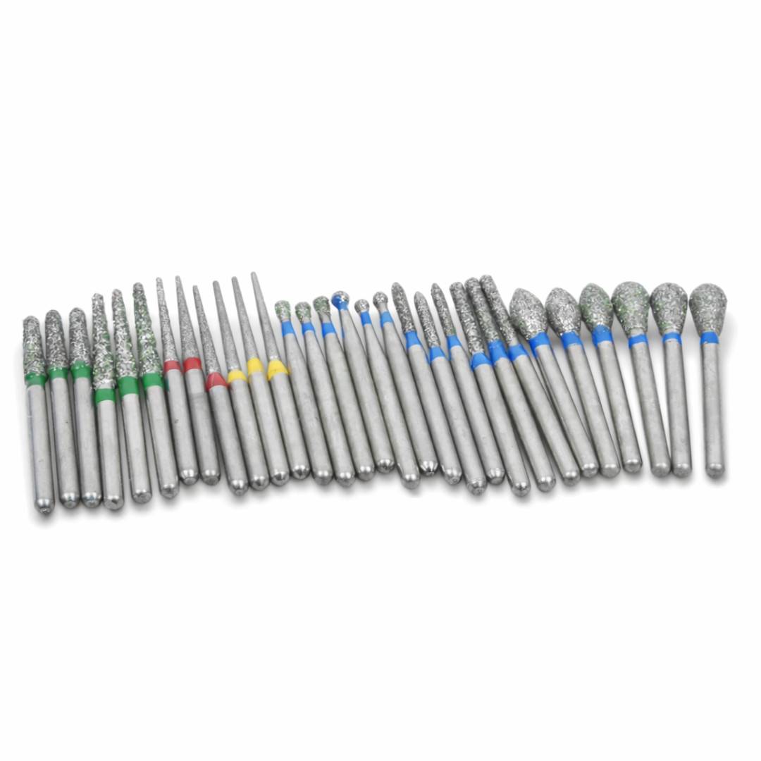 Autoklavierbare Aluminiumfräserhalter für 30 Fräser für Hochgeschwindigkeits-Turbinen