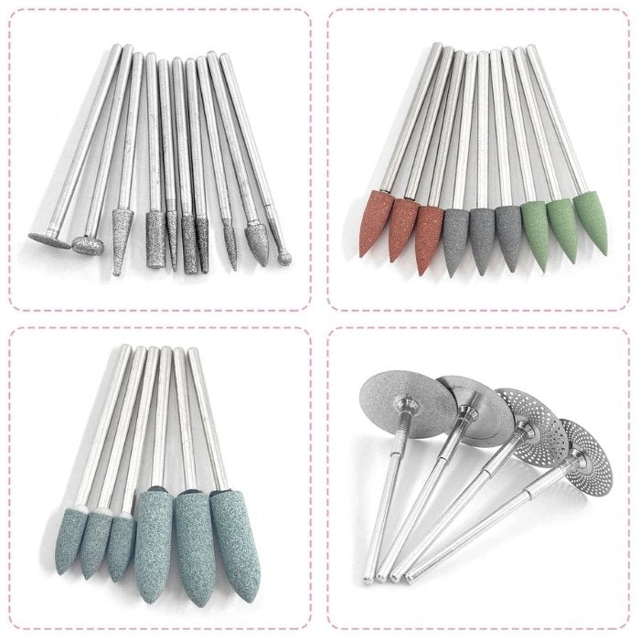 Polier- und Finishing-Kit für Prothesen – 38 Teile