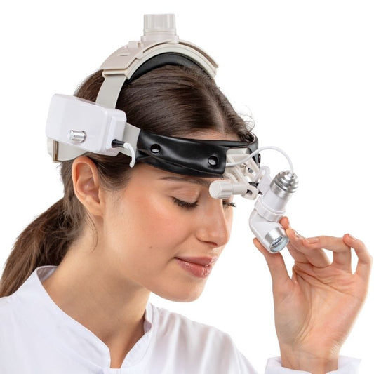 Pro Vision S Hochleistungs Chirurgische Stirnlampe mit Helligkeitsregelung
