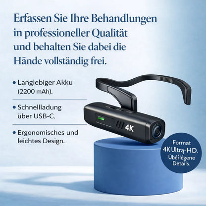 [locale:de] Behandlungen in professioneller Qualität erfassen — Hände vollständig frei