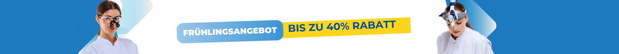 Frühlingsangebot — Bis zu 40% Rabatt