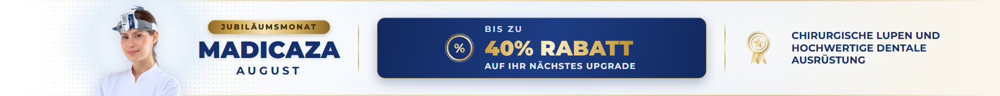 Jubiläumsmonat Madicaza August — Bis zu 40% Rabatt