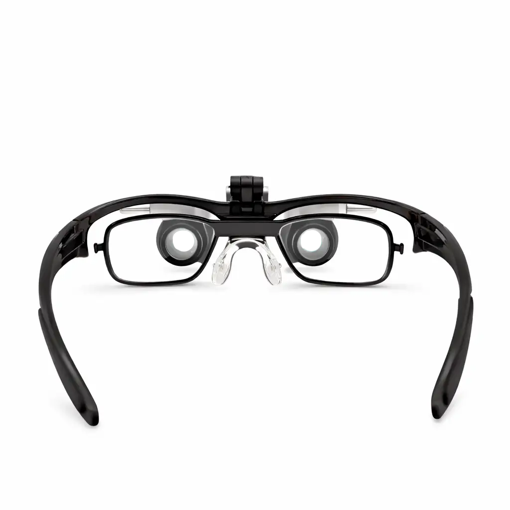 Lupe T1 mit Interpupillarabstand-Einstellung und Stirnlampe