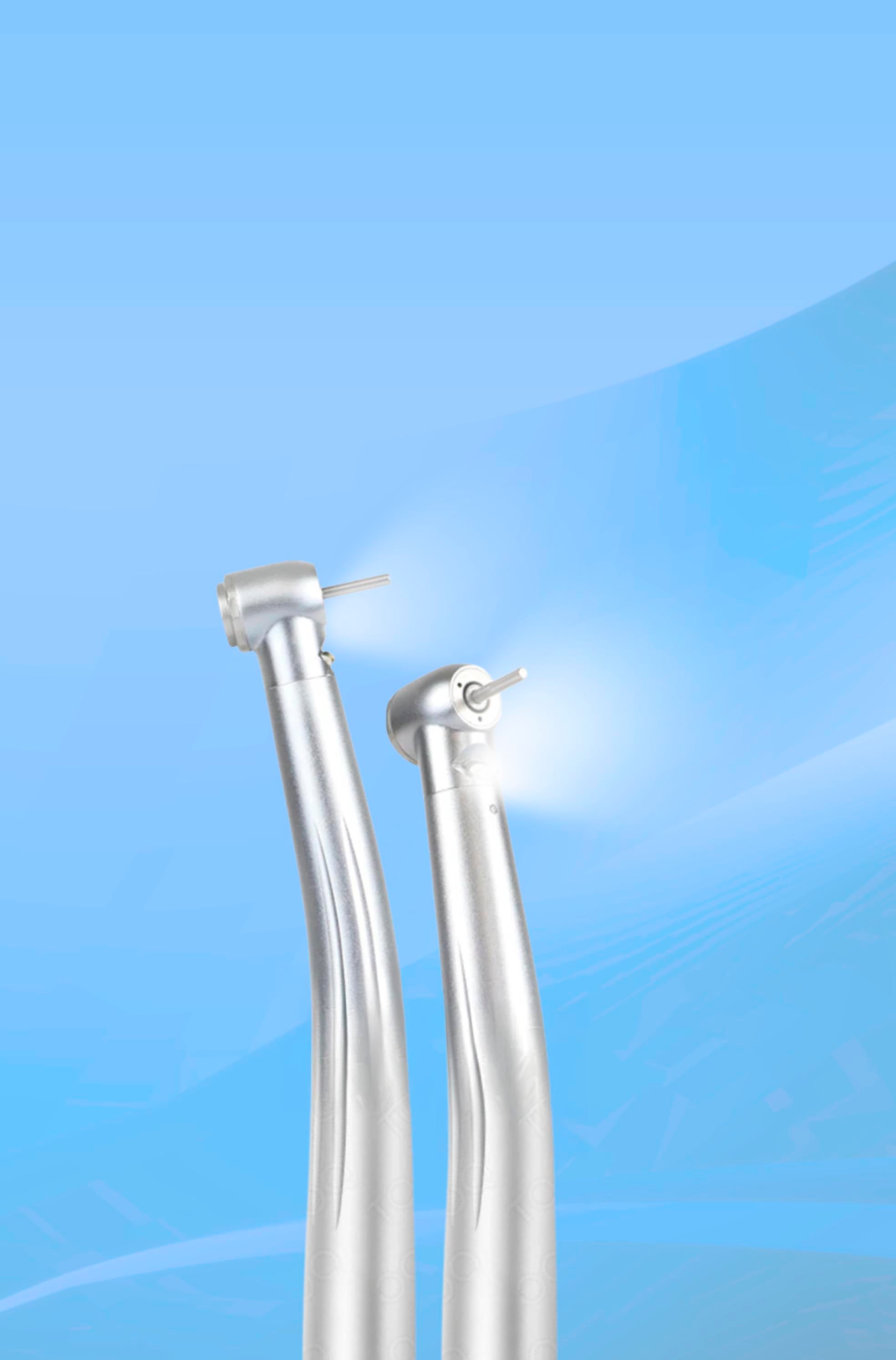 Hochgeschwindigkeits-Dentalhandstück mit LED